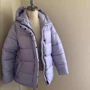 Lilac Puffer Coat